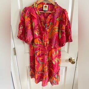 Farm Rio mini dress. Size small. Worn once.